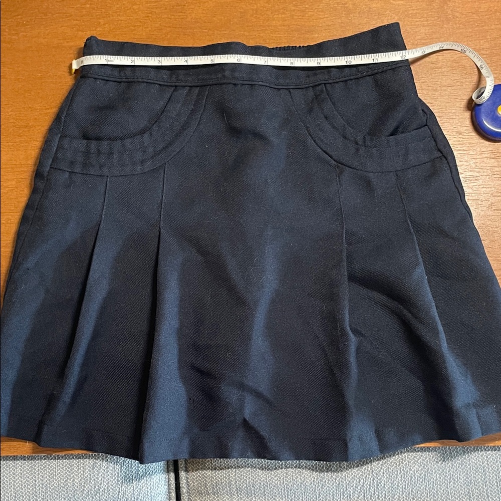 Nautica navy uniform skort for girls, size 12